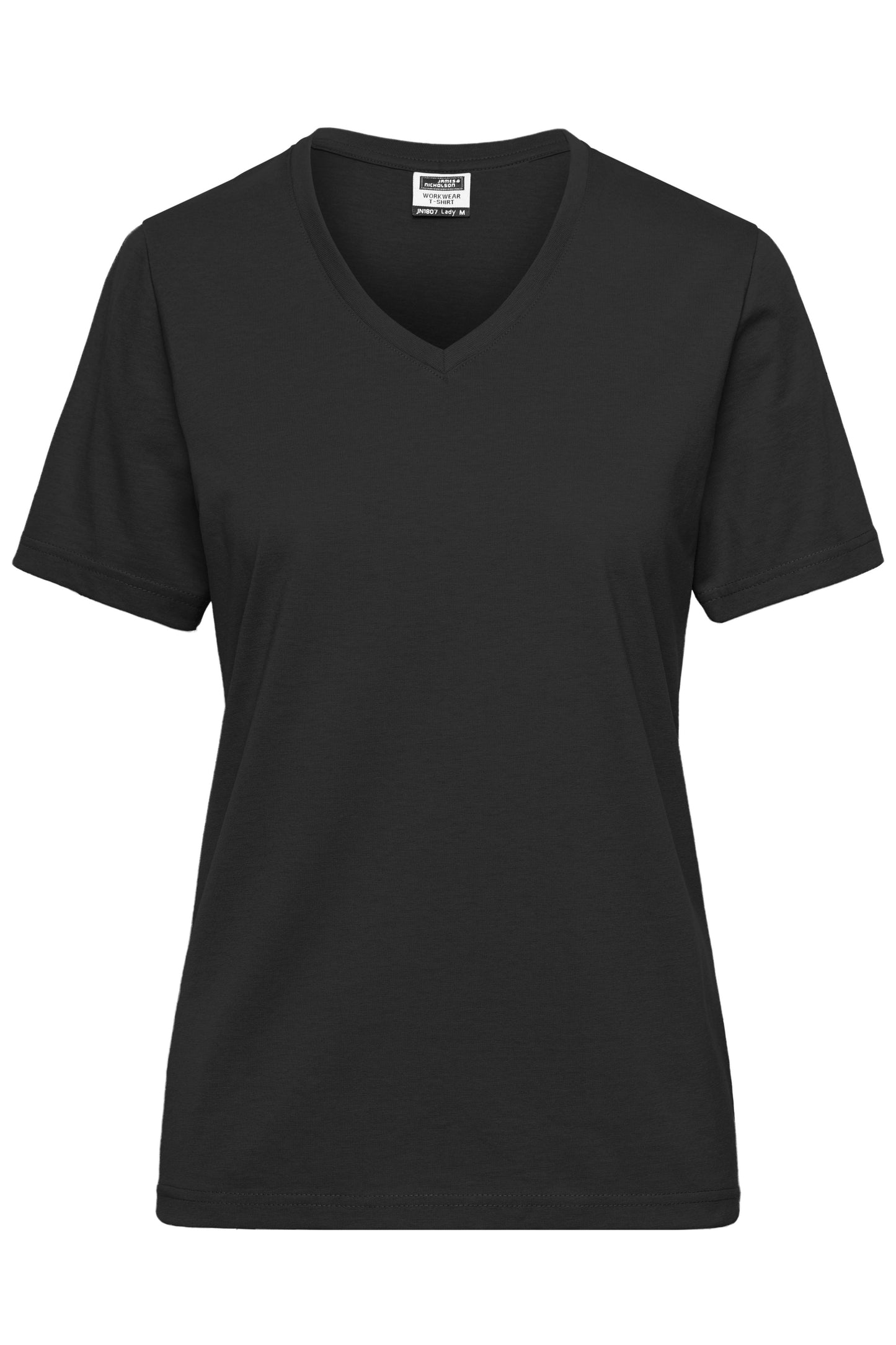JN Dame Kortermet t-skjorte Bio-Workwear, XS - 4XL