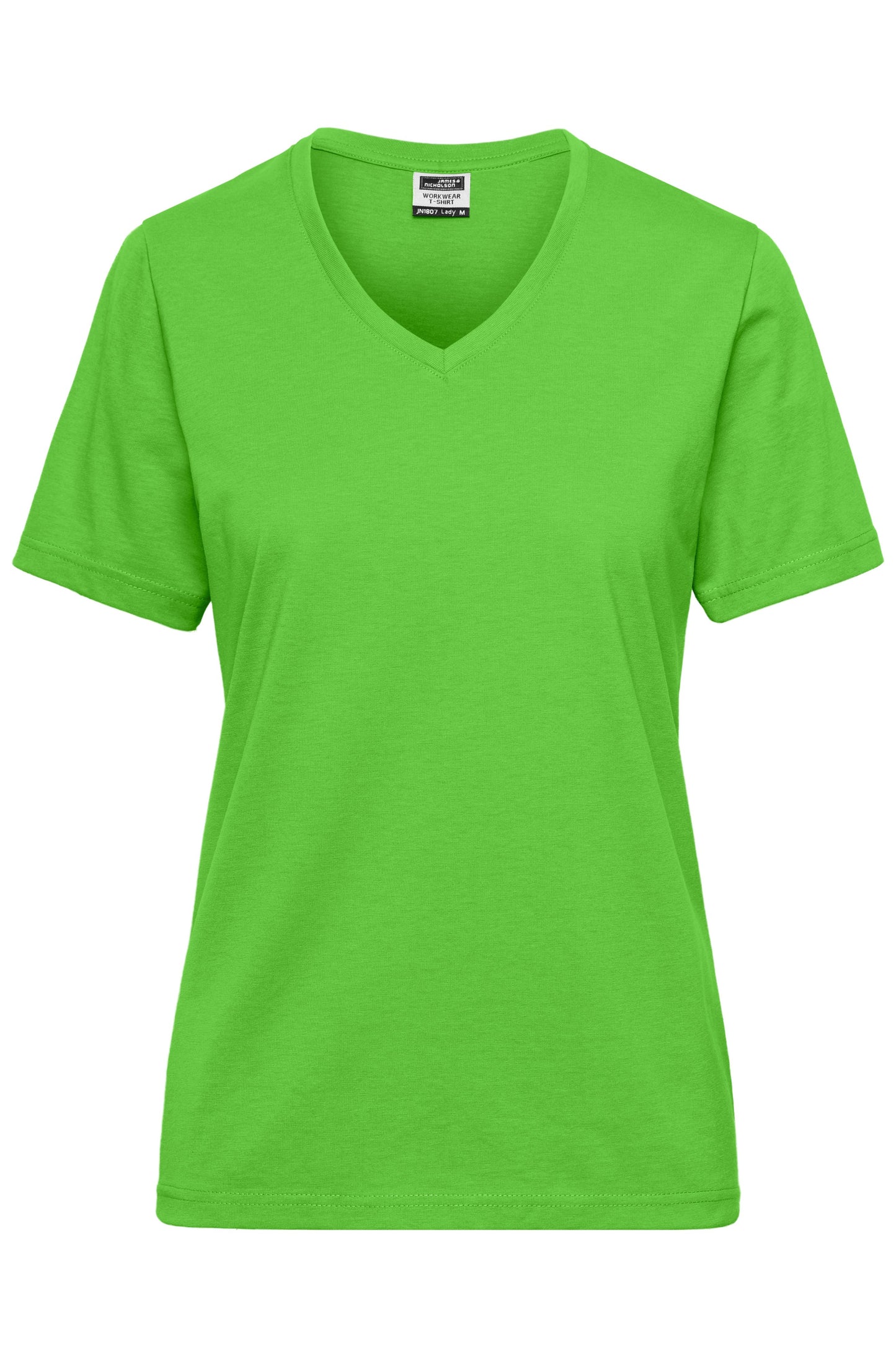 JN Dame Kortermet t-skjorte Bio-Workwear, XS - 4XL