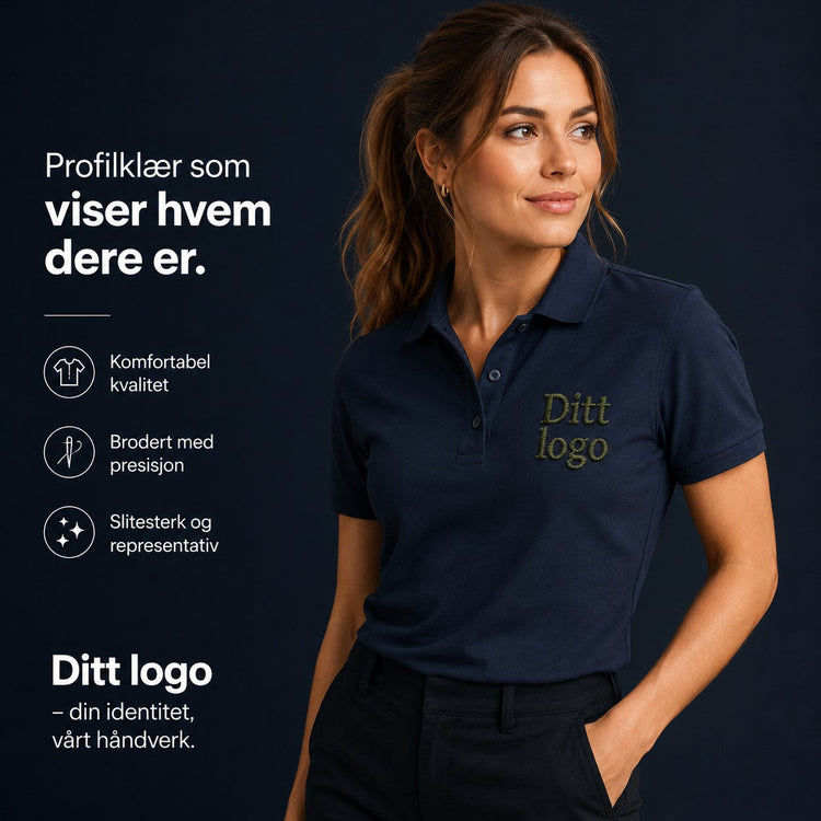 Profiltøy med logo