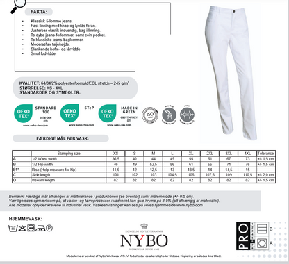 Nybo Jeans - Harmony - Stretch - Dame | kokkejakker.no