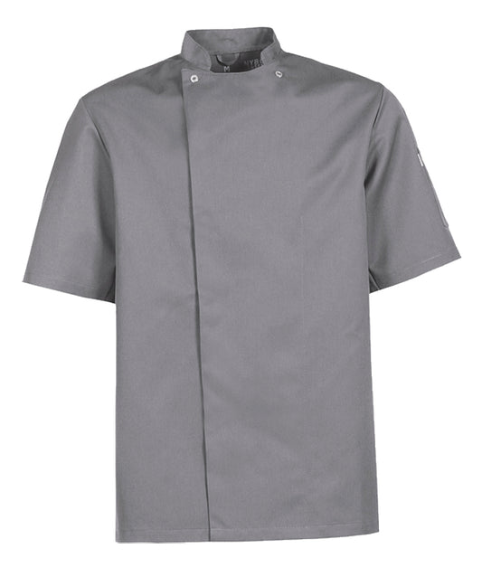 NYBO Kokkejakke - Taste, Unisex, Korte ermer, Grå - XS-4XL