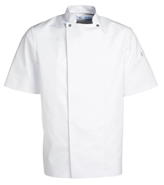 NYBO Kokkejakke - Taste, Unisex, Korte ermer, Hvit - XS-4XL