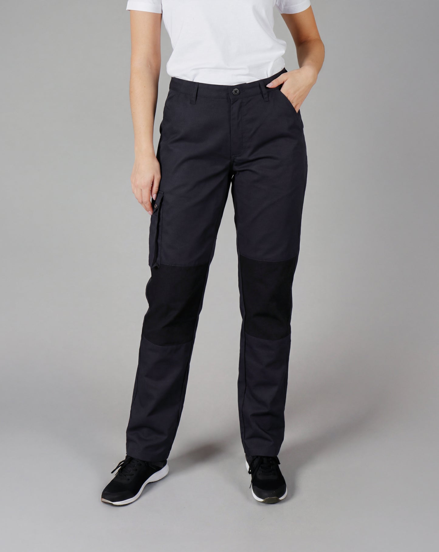 Nybo Kokkebukse, New Gen Stretch, Sort, | kokkejakker.no