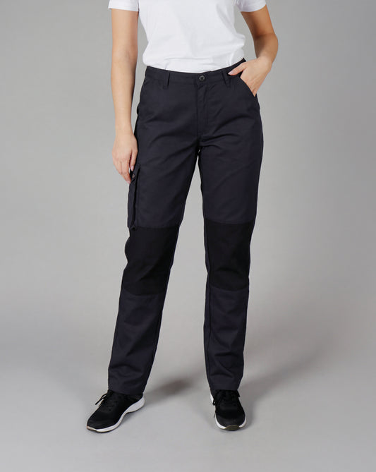 Nybo Kokkebukse, New Gen Stretch, Sort, | kokkejakker.no