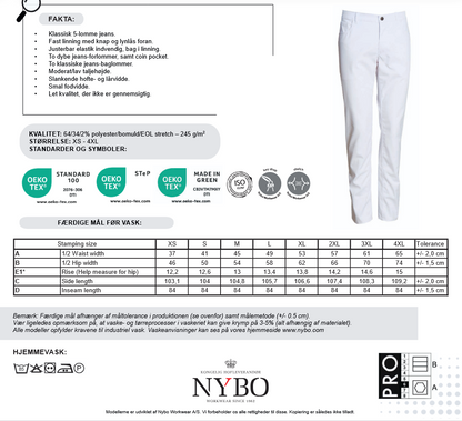 Nybo Jeans - Harmony - Stretch - Unisex | kokkejakker.no
