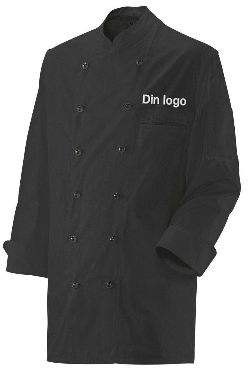 Exner kokkejakke m/ brodert logo – XS-6XL