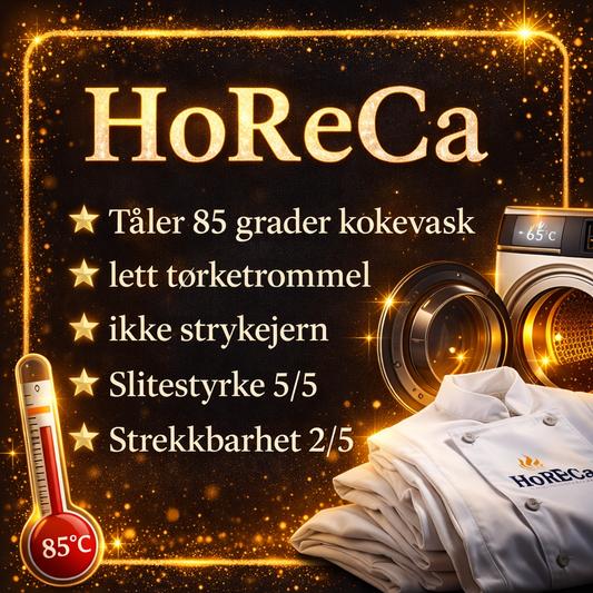 Logo A - "HoReCa", Med Livstidsgarant - fra 25 stk.