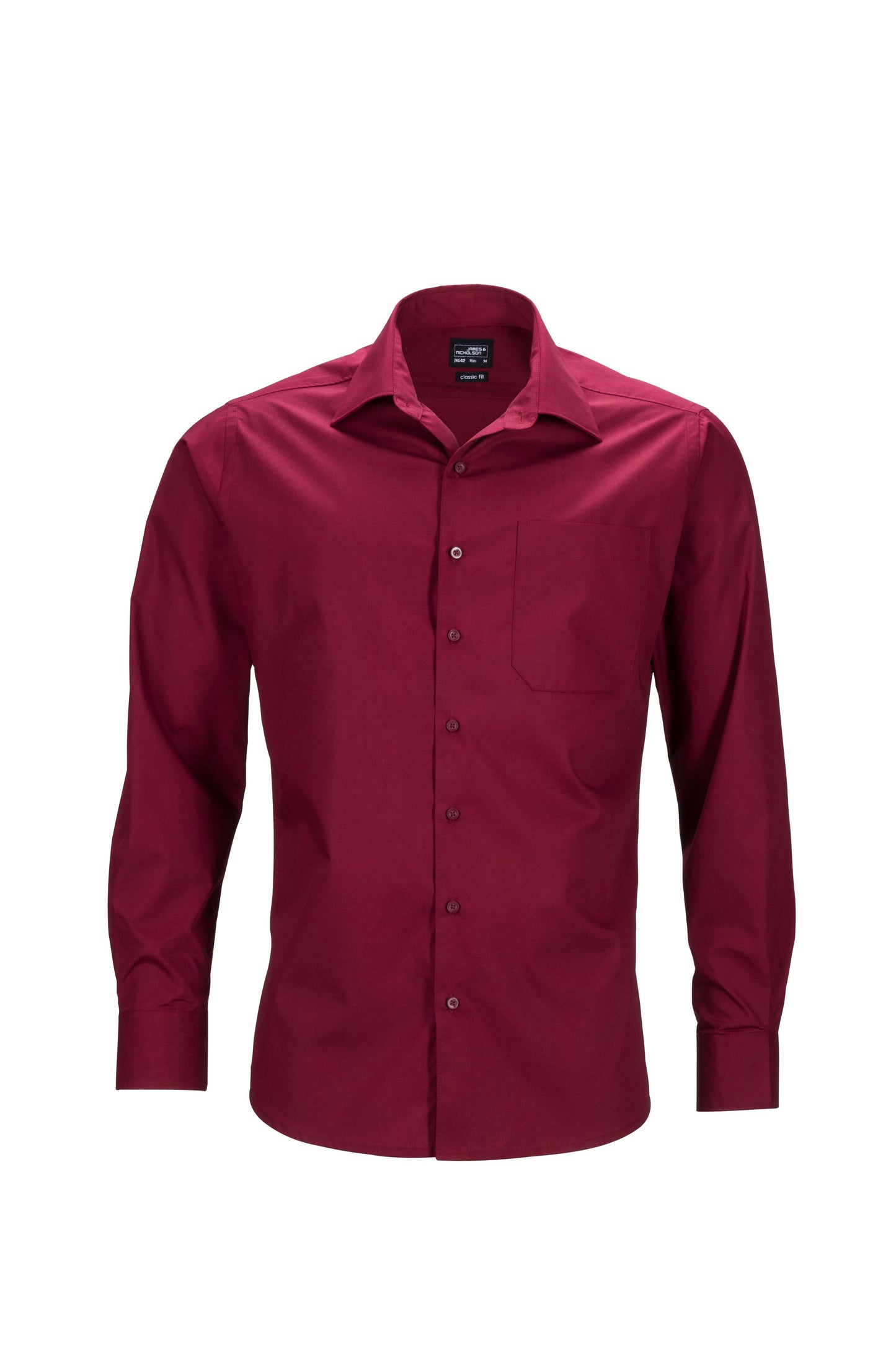 JN Skjorte, Unisex, Langermet, S-6XL