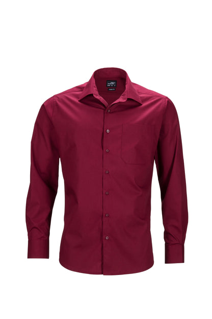 JN Skjorte, Unisex, Langermet, S-6XL