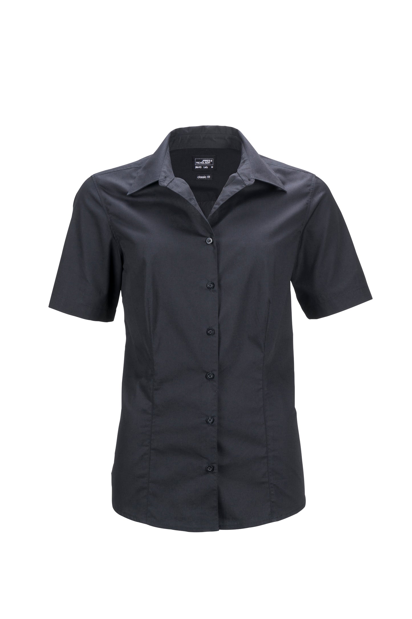 JN Skjorte, Dame. Korte ermer, XS-3XL