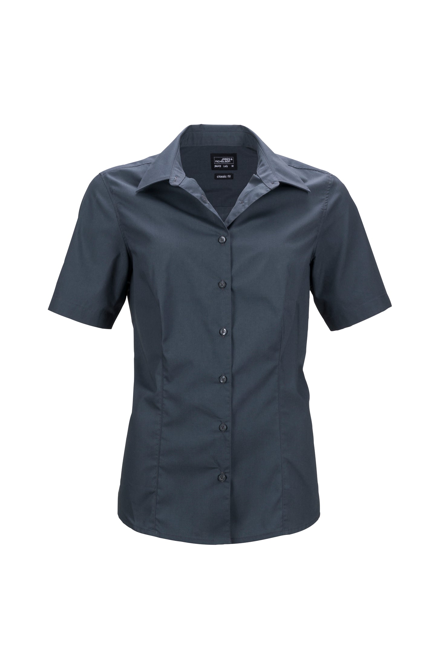 JN Skjorte, Dame. Korte ermer, XS-3XL