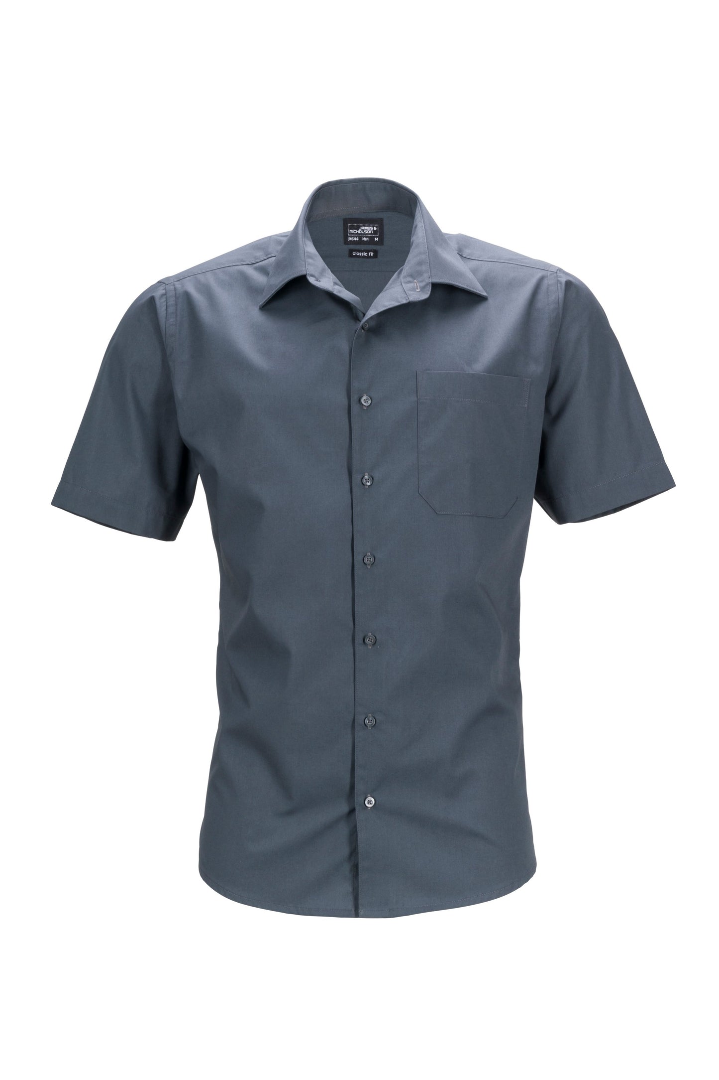 JN Skjorte, Unisex, Korte ermer, S-6XL