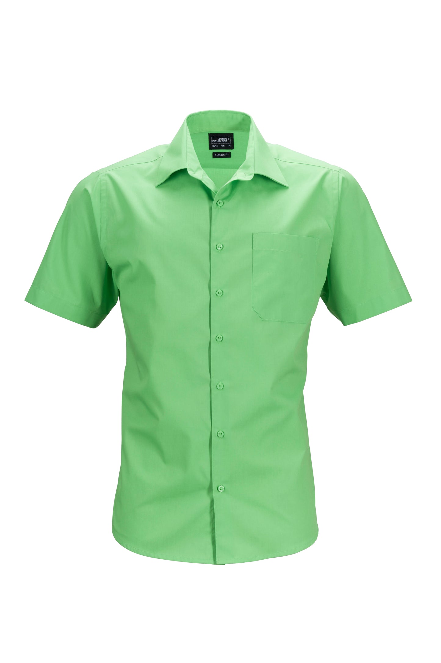 JN Skjorte, Unisex, Korte ermer, S-6XL
