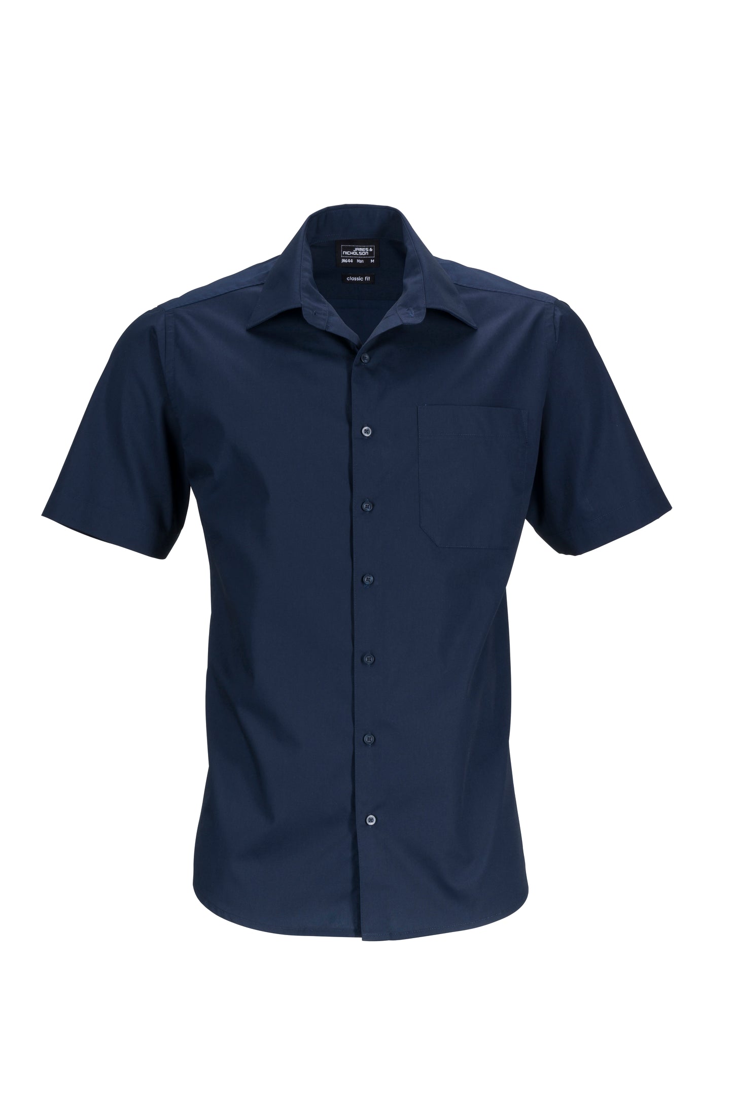 JN Skjorte, Unisex, Korte ermer, S-6XL
