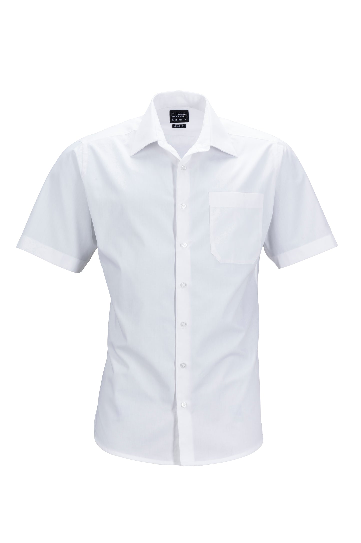 JN Skjorte, Unisex, Korte ermer, S-6XL