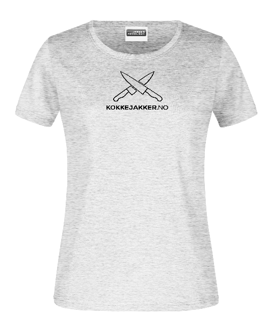 100 stk. JN T-shirt, Dame, Basic, inkl. logo