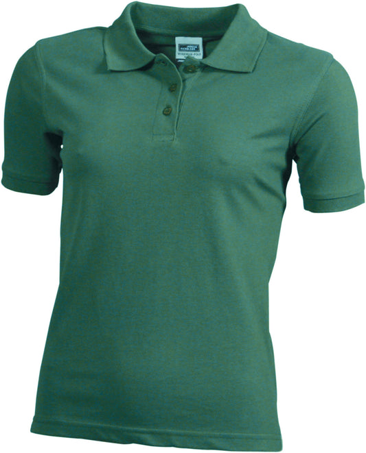 JN Kortermet polo Dame, Bio-Workwear - S-2XL