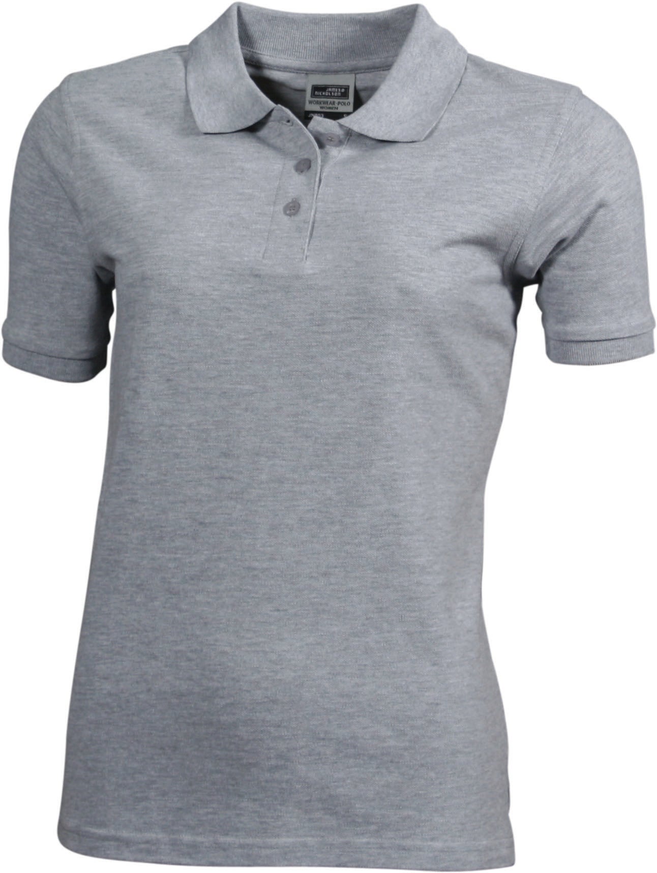 JN Kortermet polo Dame, Bio-Workwear - S-2XL