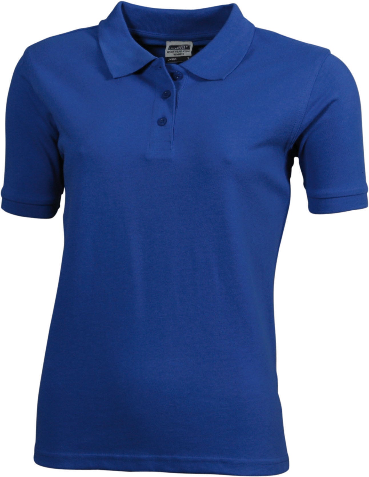 JN Kortermet polo Dame, Bio-Workwear - S-2XL