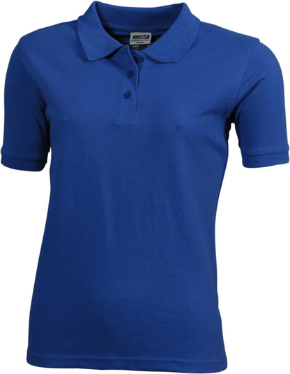 JN Kortermet polo Dame, Bio-Workwear - S-2XL