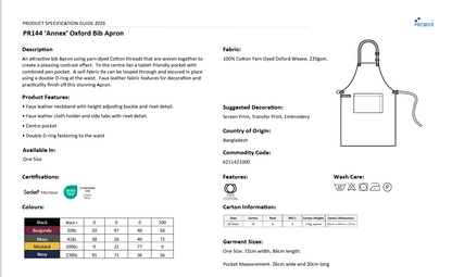 Premier Annex Oxford smekkforkle til restaurant