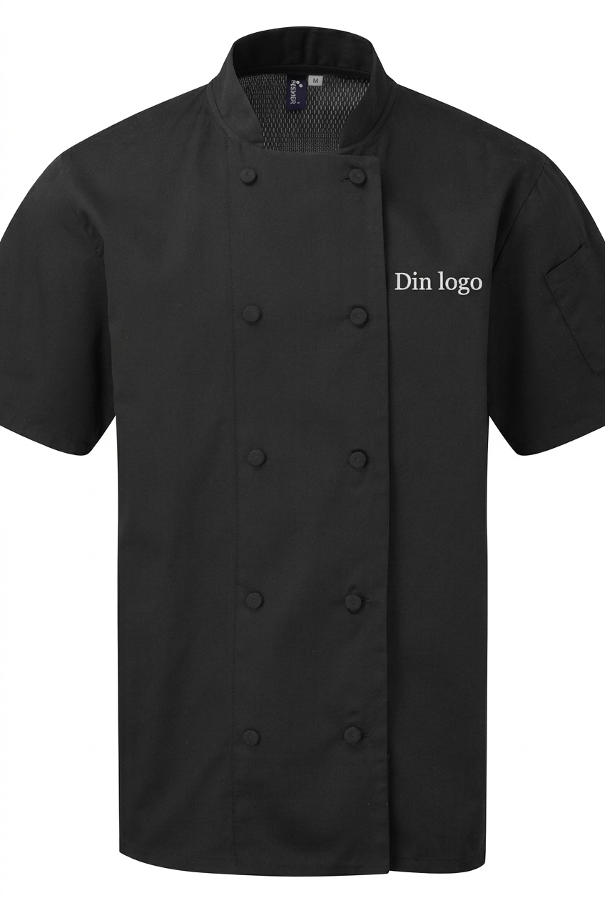 Premier Chefs Coolchecker® Kortermet Kokkejakke