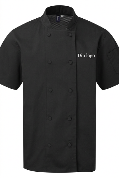 Premier Chefs Coolchecker® Kortermet Kokkejakke