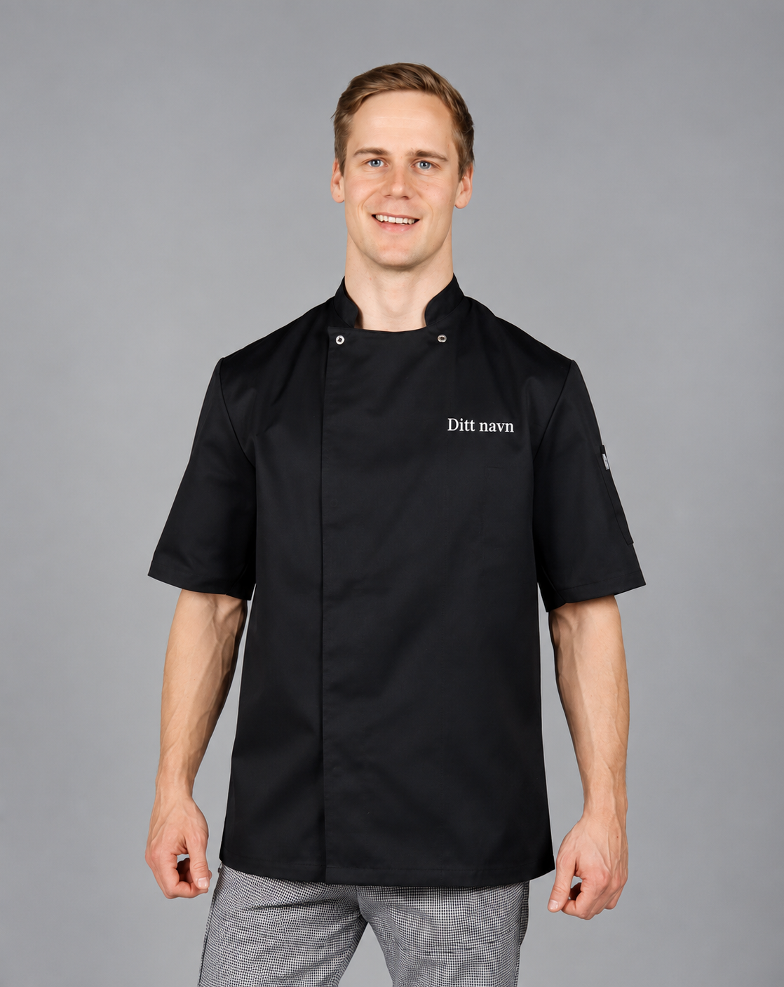 NYBO Kokkejakke - Taste, Unisex, Korte ermer