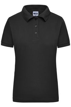 JN Kortermet polo Dame, Bio-Workwear - S-2XL
