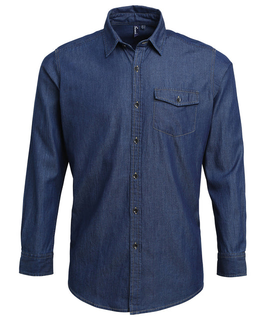 Premier Jeans Stitch Denimskjorte