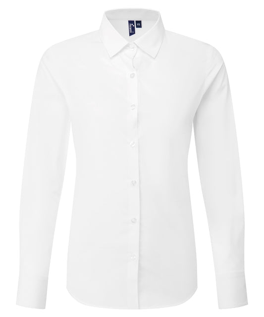 Poplin Skjorte – Dame - Resirkulert | kokkejakker.no