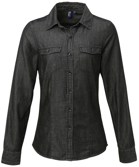 Premier Jeans Stitch Denimskjorte Dame