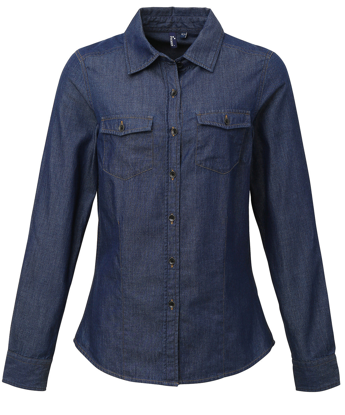Premier Jeans Stitch Denimskjorte Dame | kokkejakker.no