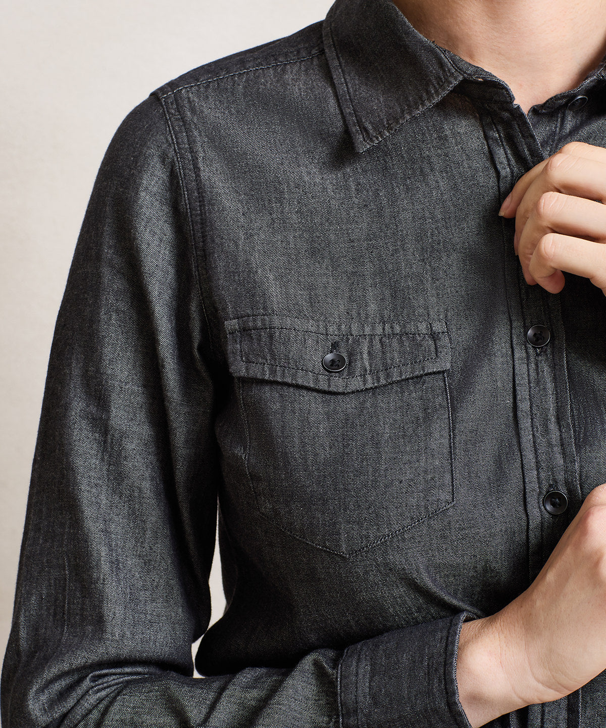 Premier Jeans Stitch Denimskjorte Dame | kokkejakker.no
