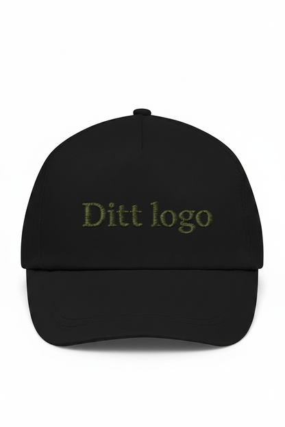 100 Caps - 5 Panel, inkl ditt logo brodert. | kokkejakker.no